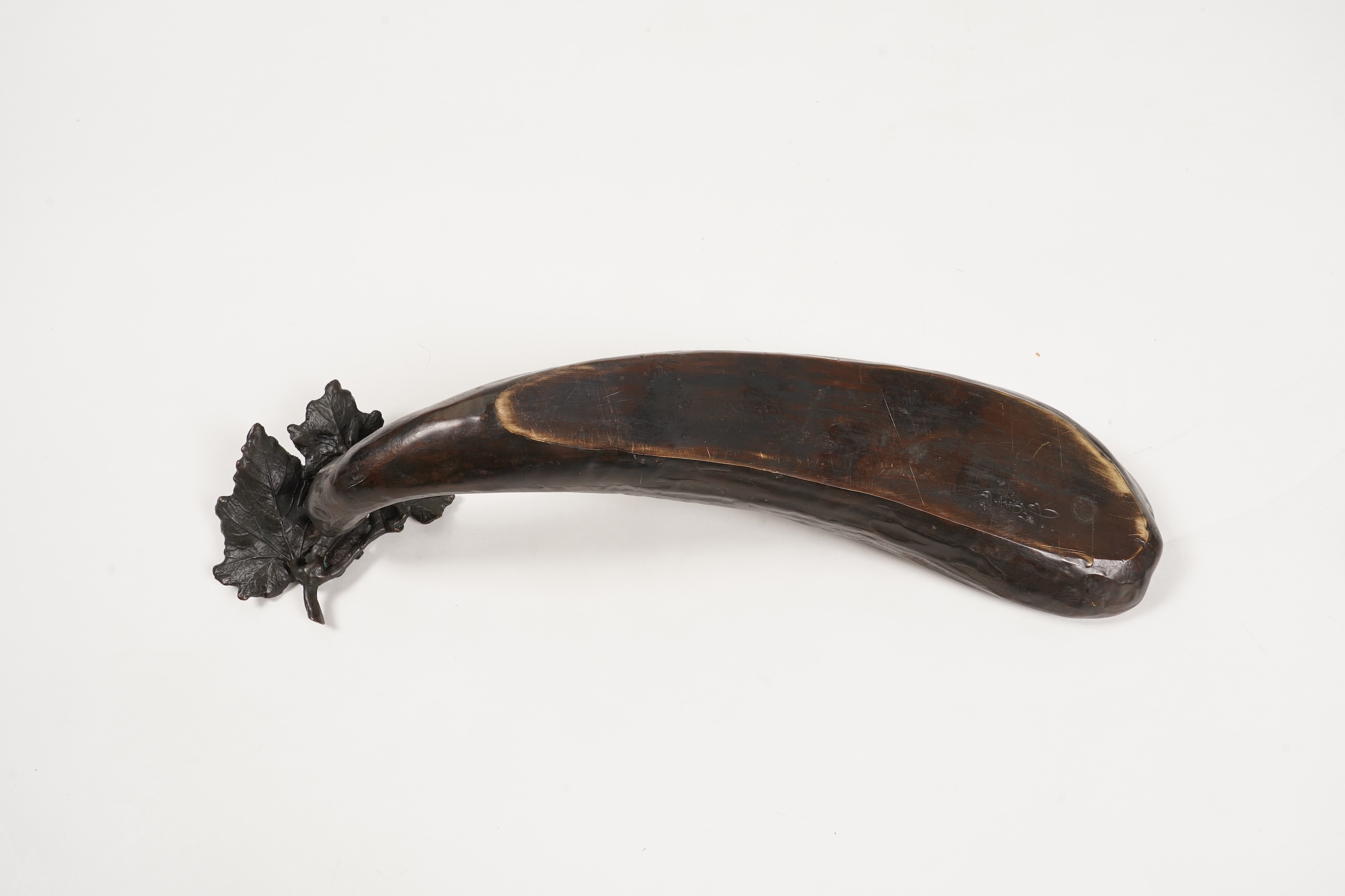 A Japanese bronze ‘gourd & mouse’ vessel, Meiji period